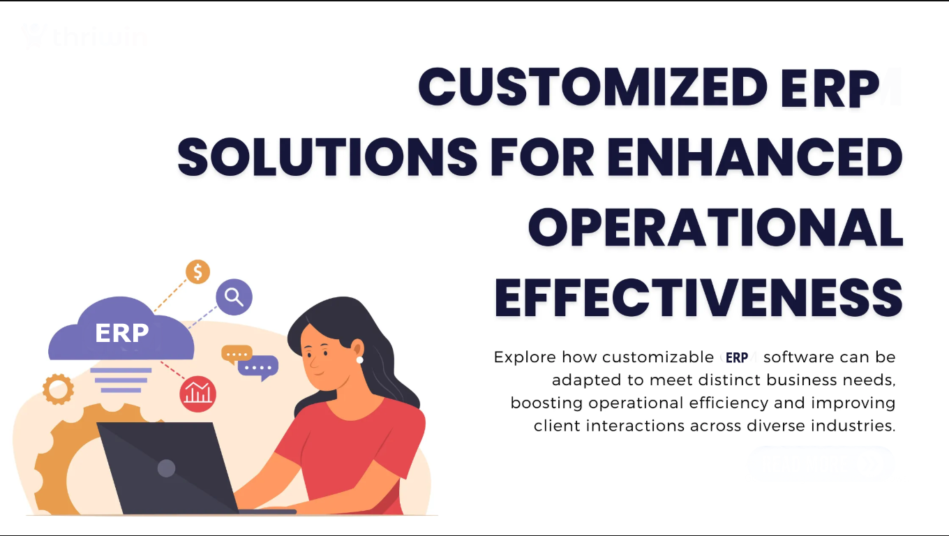 Blog post about Custom ERP Solutions for Businesses | Bytefigure